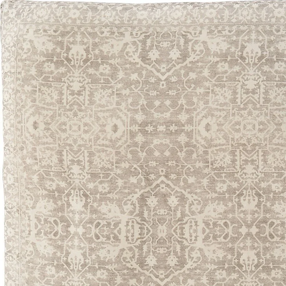 Ballard Designs Suri Printed Velvet ONE standard sham- Flax